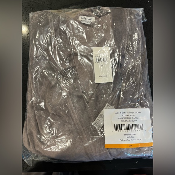 Splendid Velour Robe S/M - Picture 2 of 6